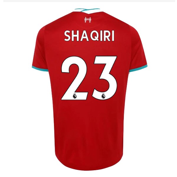 Camiseta Liverpool NO.23 Shaqiri Replica Primera Ropa 2020/21 Rojo